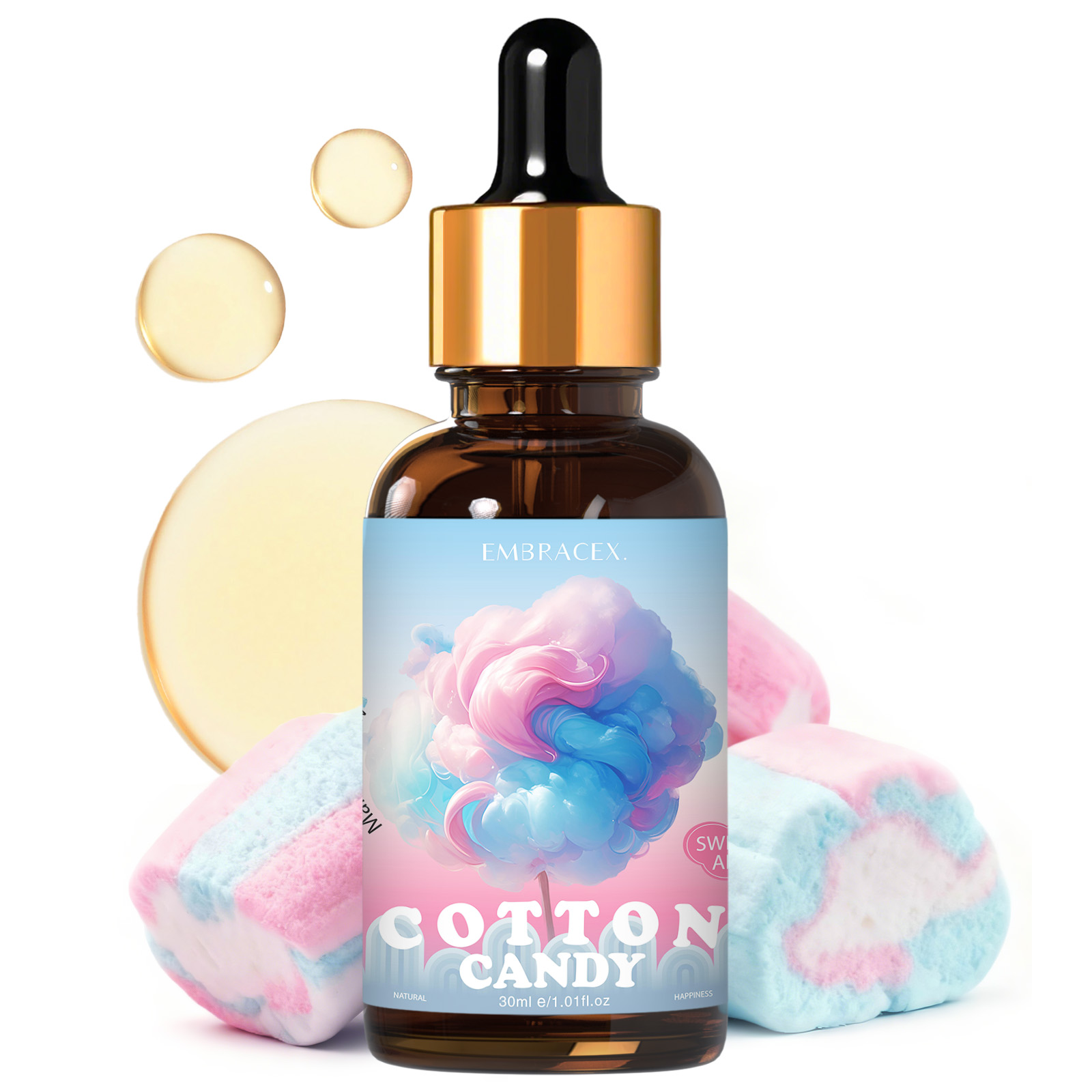 Candle Making Supplies Fragrance Oils - 30ml Cotton Candy Fragrance Oils Car