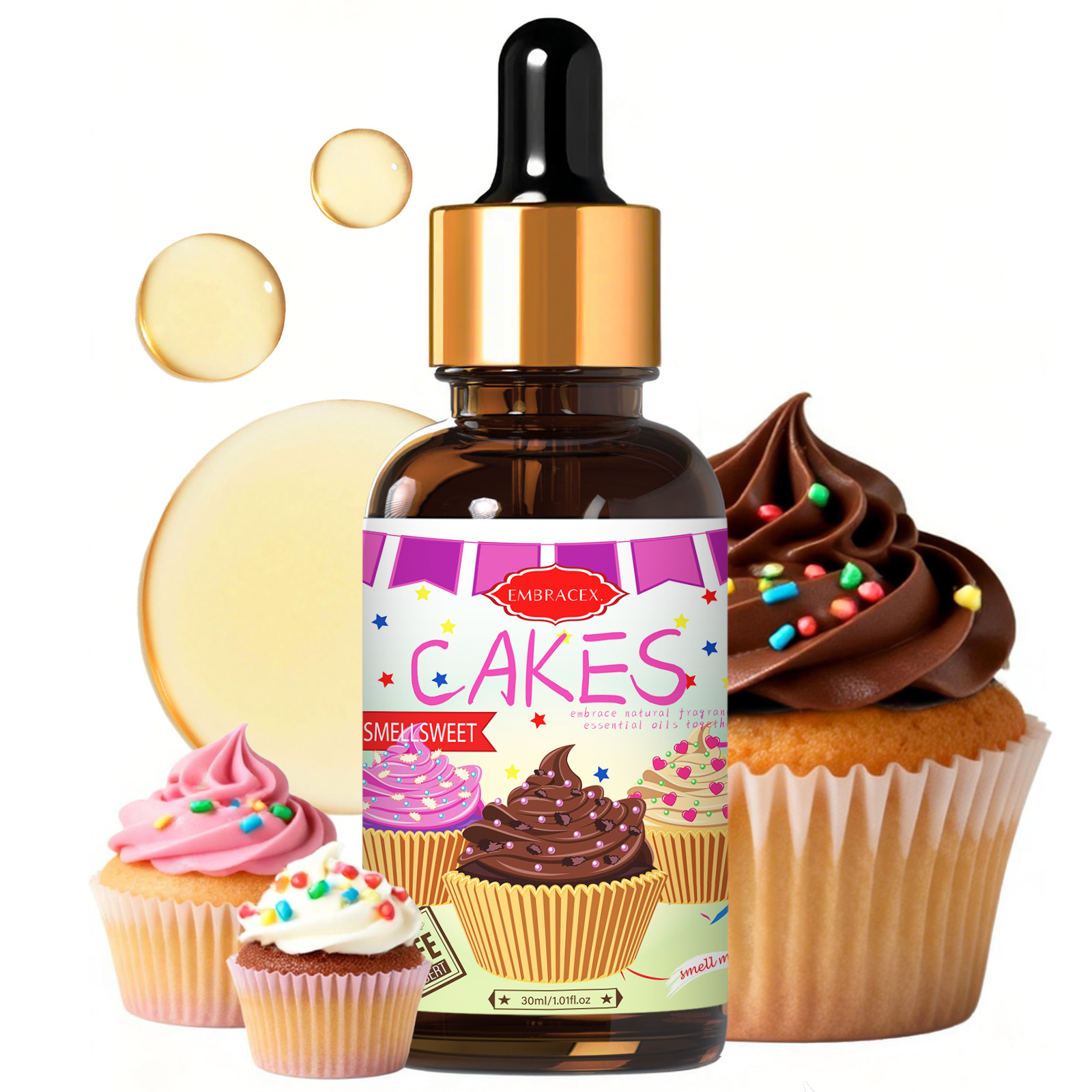 30ml Cakes Essential Oil Car S - Candle Making Supplies Fragrance Oils review and price