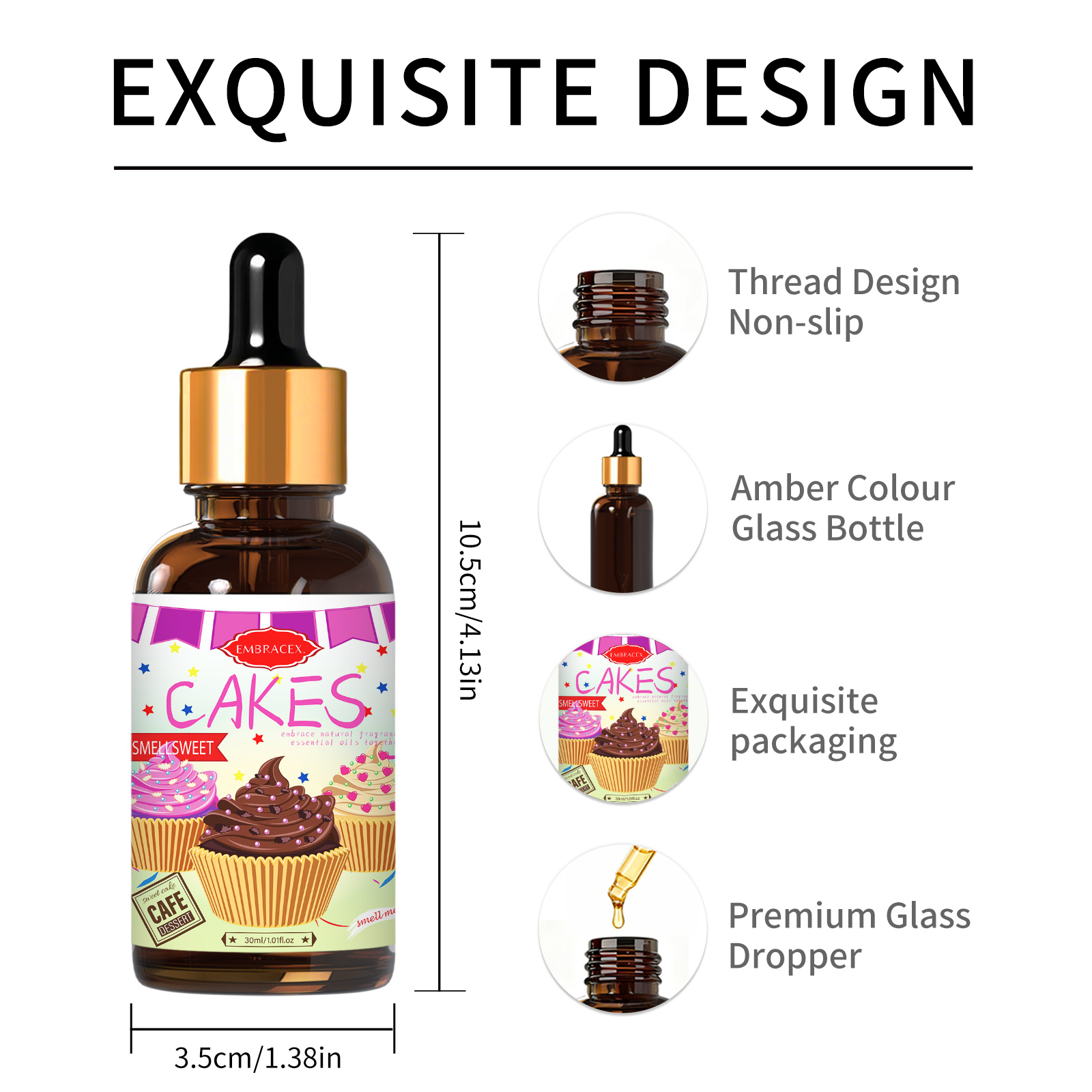 30ml Cakes Essential Oil Car S - Candle Making Supplies Fragrance Oils review and price