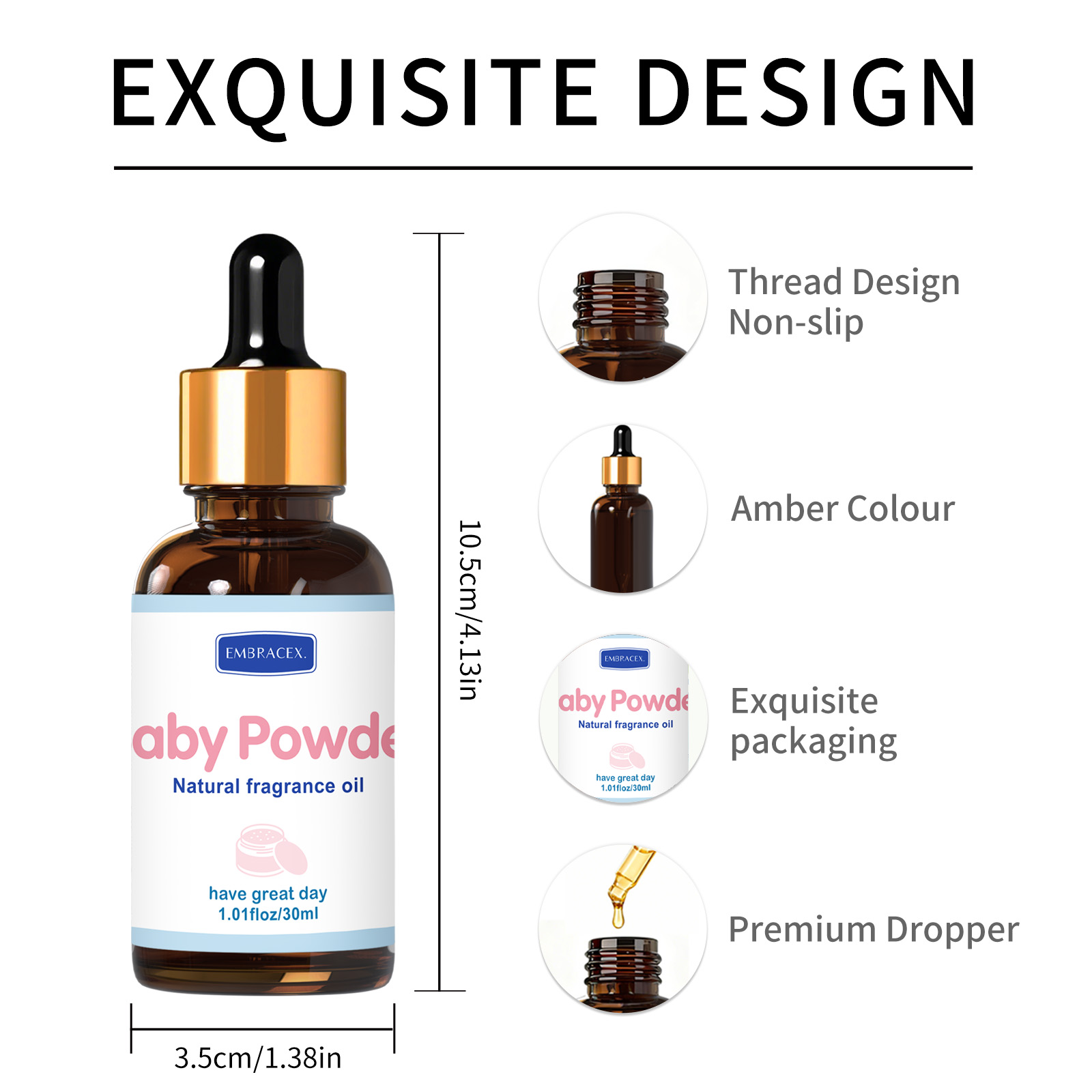 30ml Baby Powder Fragrance Oil - Candle Making Supplies Fragrance Oils review and price