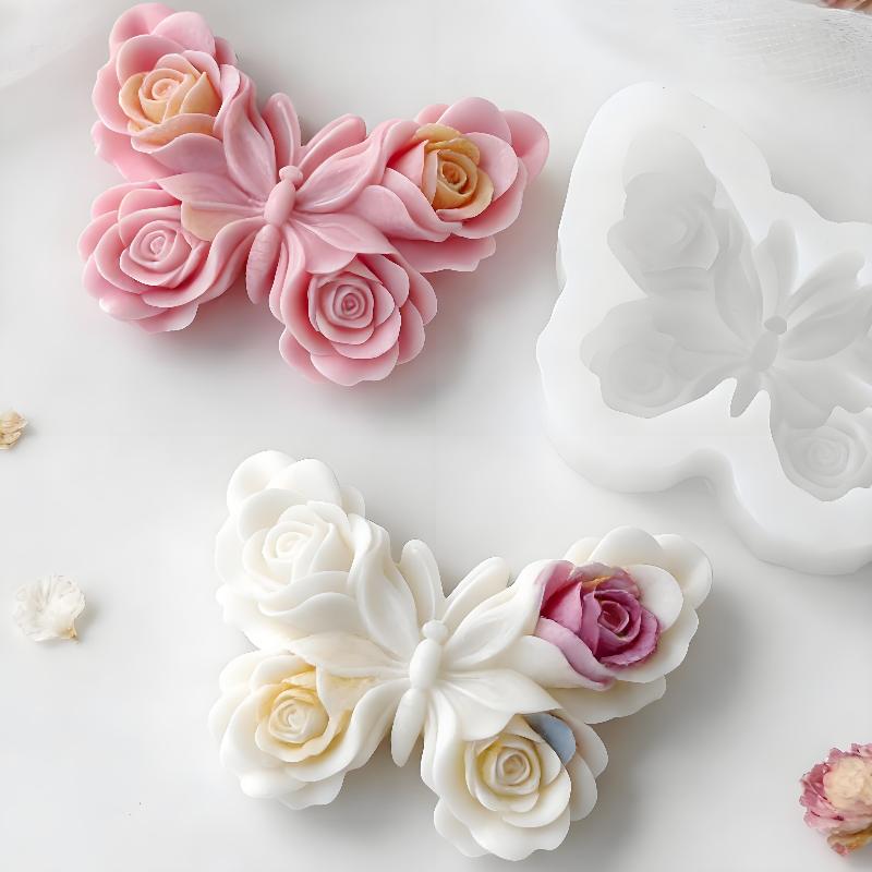 DIY Rose Butterfly Form Silico - Candle Supplies In Bulk review and price