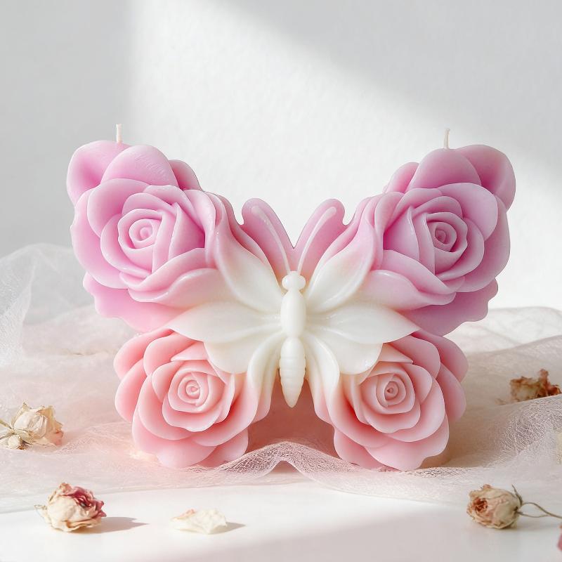 DIY Rose Butterfly Form Silico - Candle Supplies In Bulk review and price