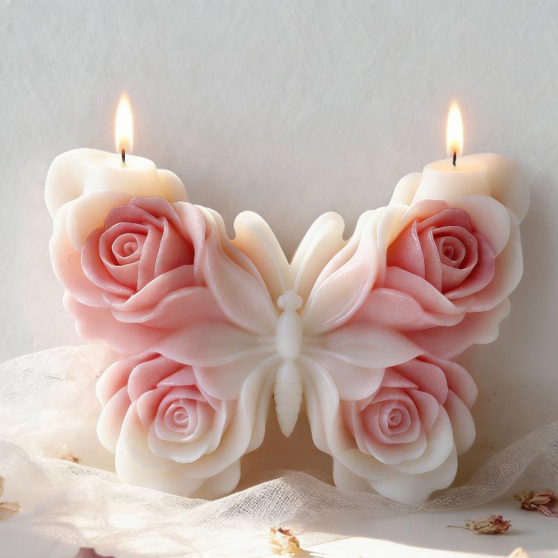 DIY Rose Butterfly Form Silico - Candle Supplies In Bulk review and price
